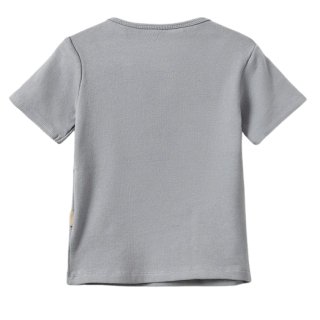 Petit Sofie Schnoor T-Shirt Stone Blue 80