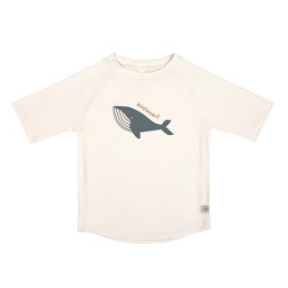 Lässig Short Sleeve Swim T-Shirt Whale/Milky