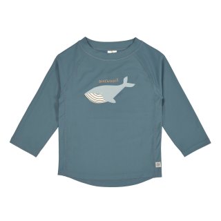 Lssig Long Sleeve Swim T-Shirt Whale/Blue 62/68