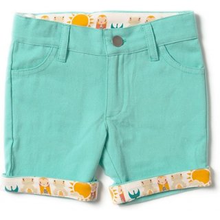 Little Green Radicals Sunshine Shorts Pale Turquoise 12-18M