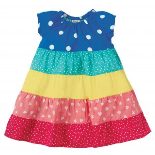 Frugi Dorothy Twirly Dress Rainbow Hotchpotch 0-3M