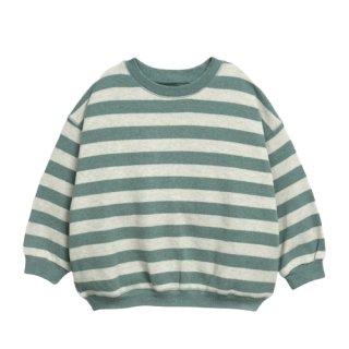 Play Up Striped Jersey Pullover Beige/Grün