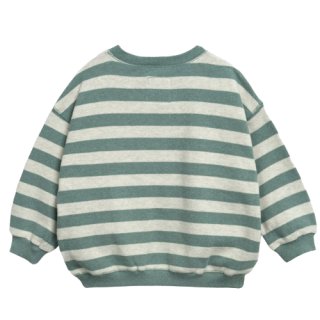 Play Up Striped Jersey Pullover Beige/Grün