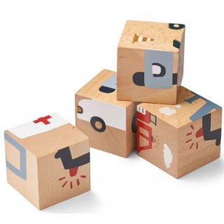 Aage Wooden Puzzle Blocks Vehicle / Nature