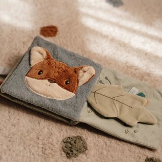 Stoffbuch mit Aktivitten Fuchs