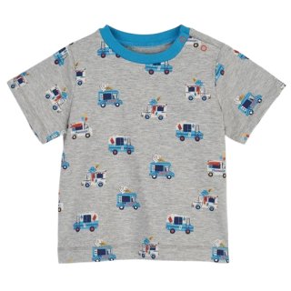 Hatley Ice Cream Trucks Baby Tee 12M-18M