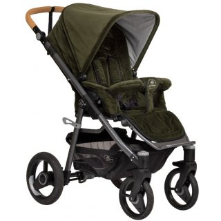 Naturkind Kinderwagen Lux Evo  Cord Oliv