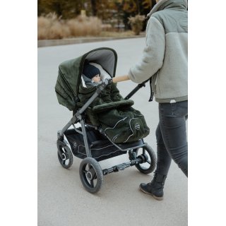 Naturkind Kinderwagen Lux Evo  Cord Oliv