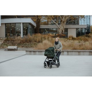 Naturkind Kinderwagen Lux Evo  Cord Oliv