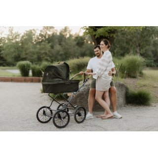 Naturkind Babykorb Ida Cord Oliv