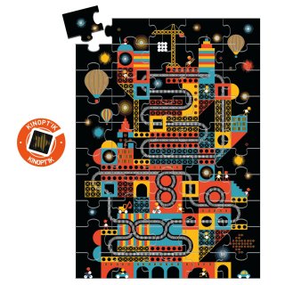 Wizzy Puzzle die lebendige Stadt