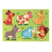 Holzpuzzle Coucou cow