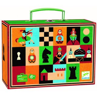 Spielkoffer Schach und Dame