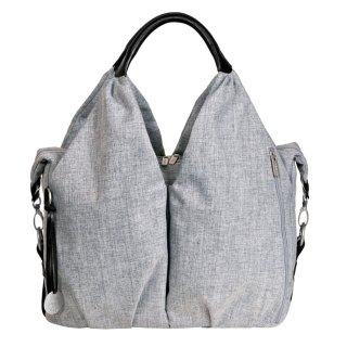 Wickeltasche Neckline Bag Black Mélange