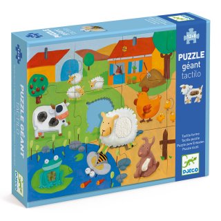 Riesenpuzzle Ertasten Bauernhof