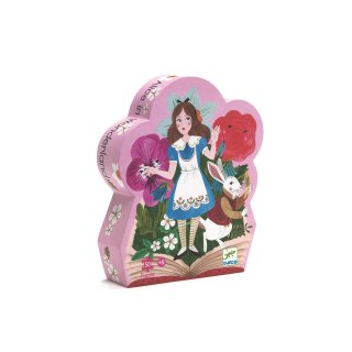 Puzzle Silhouette Alice im Wunderland 50 tlg.