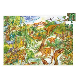 Puzzle - Entdecker Dinosaurs + booklet - 100 pcs