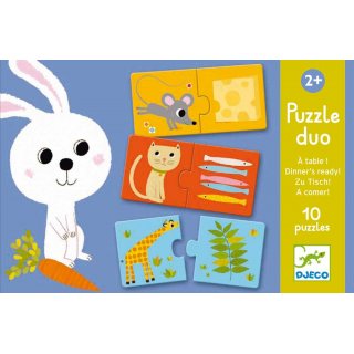 Puzzle duo/trio Zu Tisch!