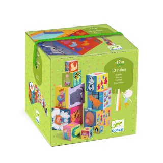 Stapelwrfel 10 Lustige Blocks