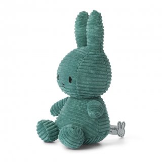 Miffy Sitting Corduroy Green - 23 cm