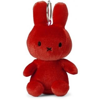 Miffy Keychain Velvet Candy Red - 10 cm - 4