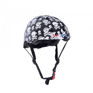 kiddimoto® Fahrrad Helm Skullz Pirat