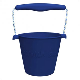 Scrunch bucket blau