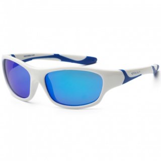 KOSU KS-SPWHSH006 Sport Kids sunglasses white royal blue 6-12Y