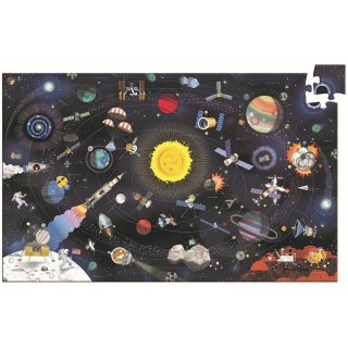 Puzzle - Entdecker des Weltraums + Buch