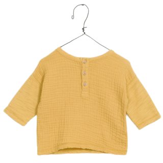 Play Up Mixed Shirt yellow 100% Organic Cotton Muselin 12M