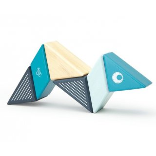 Magnetic Wooden Blocks Whale