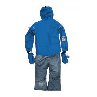 Enjoy Draussen Summit Zipoff Overall Blue faiance/Denim T2