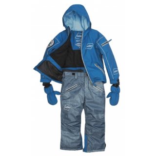 Enjoy Draussen Summit Zipoff Overall Blue faiance/Denim T2