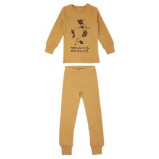 Lovedbaby Pyjama Set Organic Cotton honey apple 4Y