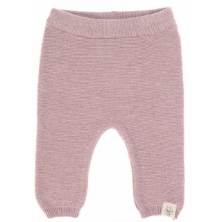L Knitted Pants GOTS Garden Explorer light pink 74/80