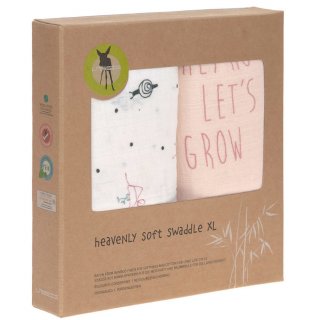 Swaddle Heavenly soft  XL Garden Explorer Girls