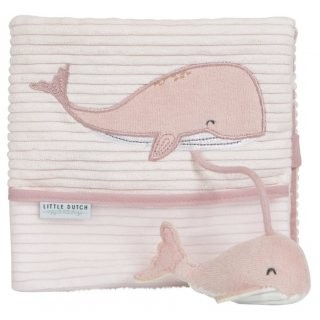 Stoffbuch mit Aktivitäten Ocean Pink