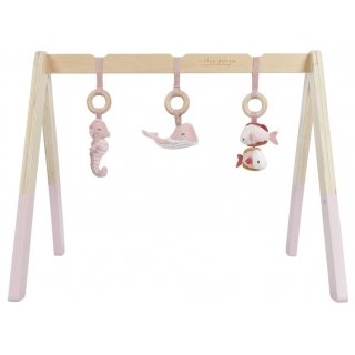 Spieltrapez mit Spielzeug - Ocean Pink
