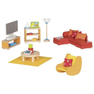Puppenmöbel Wohnzimmer