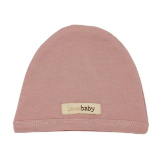 Lovedbaby Organic Cute Cap Mauve NB