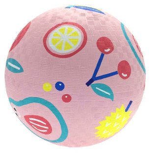 Naturkautschuk Ball Tutti Frutti groß