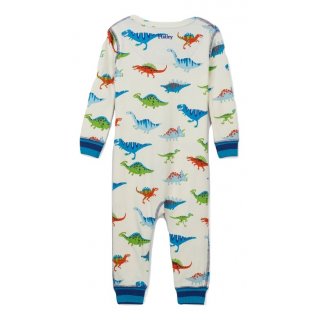 HTLY Dino Herd Cotton Coverall 12-18M