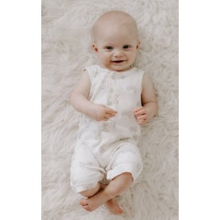 Lovedbaby Sleveless Romper Lavender Fans  18-24M