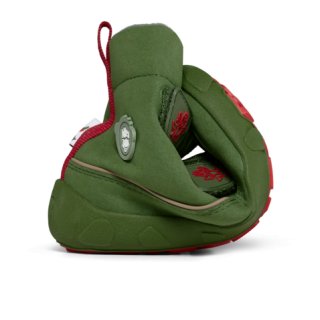 Affenzahn Minimal Comfy Midboot Vegan Dragon - Rote Sohle