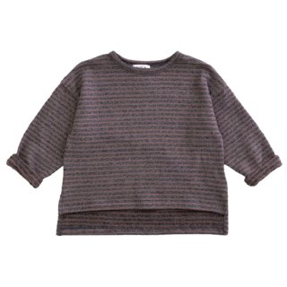 Play Up Striped Jersey Sweater Purplewood