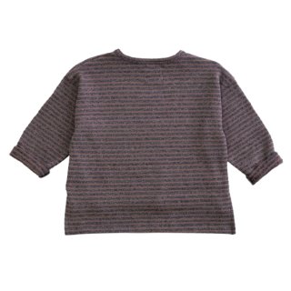 Play Up Striped Jersey Sweater Purplewood