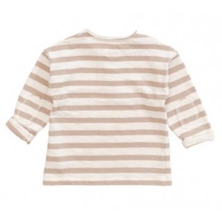 Play Up Striped Jersey Sweater Pearl