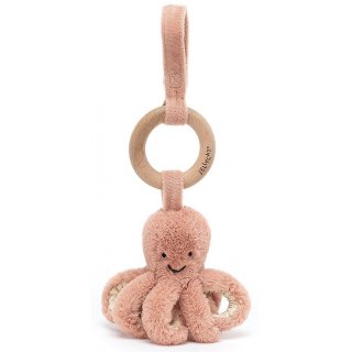 Odell Octopus Wooden Ring Toy