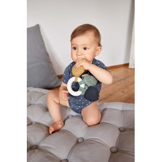 Teether Ring Natural Rubber Snail