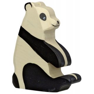 Pandabär, sitzend